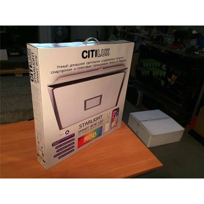Потолочный светодиодный светильник Citilux Старлайт CL703AK85G - изображение 8 Потолочный светодиодный светильник Citilux Старлайт CL703AK85G - изображение 8