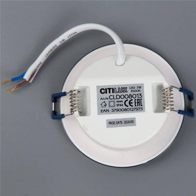 Встраиваемый светодиодный светильник Citilux Акви CLD008013 - изображение 2 Встраиваемый светодиодный светильник Citilux Акви CLD008013 - изображение 2