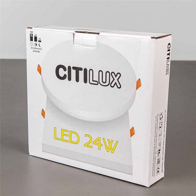 Встраиваемый светодиодный светильник Citilux Вега CLD52K24N - изображение 2 Встраиваемый светодиодный светильник Citilux Вега CLD52K24N - изображение 2