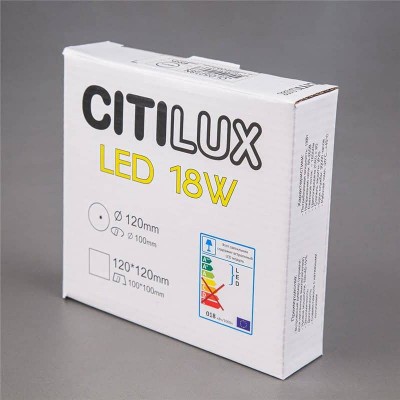 Встраиваемый светодиодный светильник Citilux Вега CLD5218W - изображение 4 Встраиваемый светодиодный светильник Citilux Вега CLD5218W - изображение 4