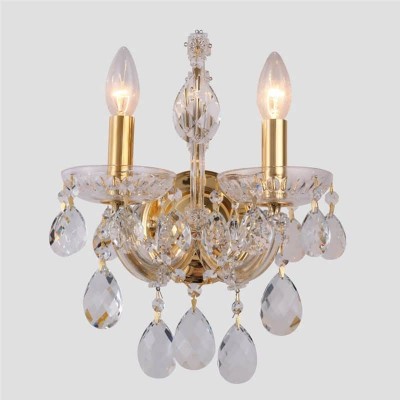 Бра Crystal Lux Isabel AP2 Gold/Transparent - изображение 2 Бра Crystal Lux Isabel AP2 Gold/Transparent - изображение 2