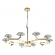 Подвесная люстра Crystal Lux Rebeca SP10 Gold