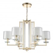 Подвесная люстра Crystal Lux Nicolas SP-PL6 Gold/White