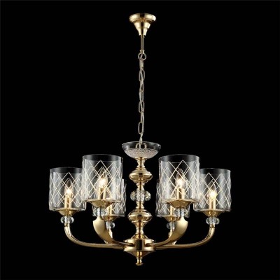 Подвесная люстра Crystal Lux Gracia SP6 Gold - изображение 3 Подвесная люстра Crystal Lux Gracia SP6 Gold - изображение 3