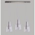 Основание для светильника Crystal Lux L800-3 Nickel - изображение 4 Основание для светильника Crystal Lux L800-3 Nickel - изображение 4