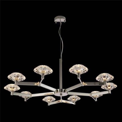 Подвесная люстра Crystal Lux Rebeca SP10 Nickel - изображение 2 Подвесная люстра Crystal Lux Rebeca SP10 Nickel - изображение 2
