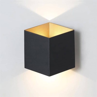 Уличный настенный светодиодный светильник Crystal Lux CLT 227W BL-GO - изображение 2 Уличный настенный светодиодный светильник Crystal Lux CLT 227W BL-GO - изображение 2