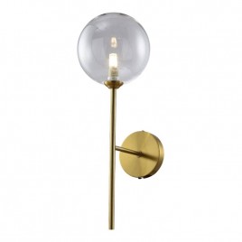 Бра Crystal Lux Marzo AP1 Bronze/Transparente