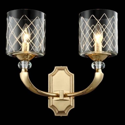 Бра Crystal Lux Gracia AP2 Gold - изображение 3 Бра Crystal Lux Gracia AP2 Gold - изображение 3