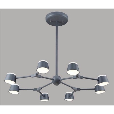 Подвесная люстра Crystal Lux MADRID SP8 GRAY - изображение 2 Подвесная люстра Crystal Lux MADRID SP8 GRAY - изображение 2