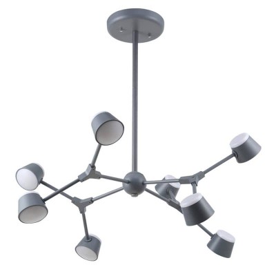 Подвесная люстра Crystal Lux MADRID SP8 GRAY - изображение 3 Подвесная люстра Crystal Lux MADRID SP8 GRAY - изображение 3