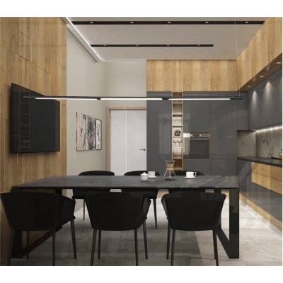 Подвесной светодиодный светильник Crystal Lux Largo SP33W L1770 Black - изображение 2 Подвесной светодиодный светильник Crystal Lux Largo SP33W L1770 Black - изображение 2