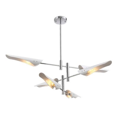 Подвесная люстра Crystal Lux Rafael SP6 Chrome - изображение 3 Подвесная люстра Crystal Lux Rafael SP6 Chrome - изображение 3