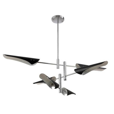 Подвесная люстра Crystal Lux Rafael SP6 Chrome - изображение 4 Подвесная люстра Crystal Lux Rafael SP6 Chrome - изображение 4