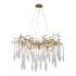 Подвесная люстра Crystal Lux Reina SP8 D1000 Gold Pearl - изображение 2 Подвесная люстра Crystal Lux Reina SP8 D1000 Gold Pearl - изображение 2