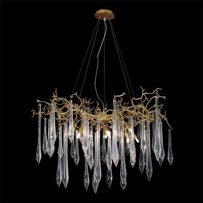 Подвесная люстра Crystal Lux Reina SP8 D1000 Gold Pearl - изображение 3 Подвесная люстра Crystal Lux Reina SP8 D1000 Gold Pearl - изображение 3