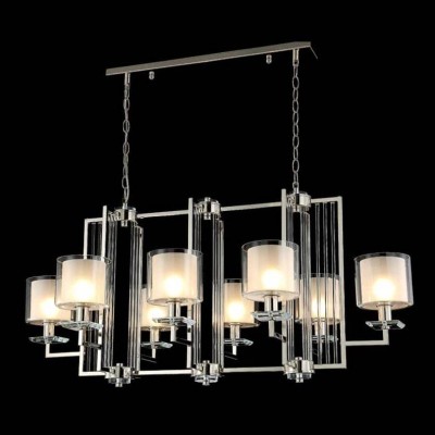 Подвесная люстра Crystal Lux Nicolas SP8 L1000 Gold/White - изображение 2 Подвесная люстра Crystal Lux Nicolas SP8 L1000 Gold/White - изображение 2
