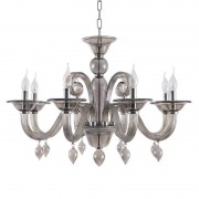 Подвесная люстра Crystal Lux Caetano SP-PL8 Smoke