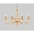 Подвесная люстра Crystal Lux Caetano SP-PL8 Amber - изображение 2 Подвесная люстра Crystal Lux Caetano SP-PL8 Amber - изображение 2