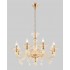 Подвесная люстра Crystal Lux Caetano SP-PL8 Amber - изображение 3 Подвесная люстра Crystal Lux Caetano SP-PL8 Amber - изображение 3