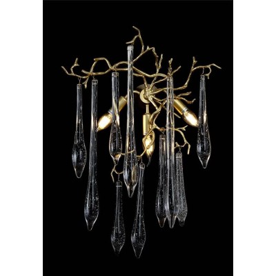 Бра Crystal Lux Reina AP3 Gold Pearl - изображение 2 Бра Crystal Lux Reina AP3 Gold Pearl - изображение 2