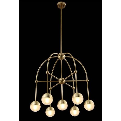 Подвесная люстра Crystal Lux Truena SP-PL6+1 Bronze - изображение 3 Подвесная люстра Crystal Lux Truena SP-PL6+1 Bronze - изображение 3
