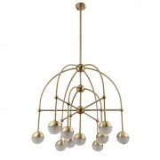 Подвесная люстра Crystal Lux Truena SP-PL6+3+1 Bronze