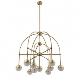 Подвесная люстра Crystal Lux Truena SP-PL6+3+1 Bronze
