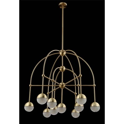 Подвесная люстра Crystal Lux Truena SP-PL6+3+1 Bronze - изображение 3 Подвесная люстра Crystal Lux Truena SP-PL6+3+1 Bronze - изображение 3