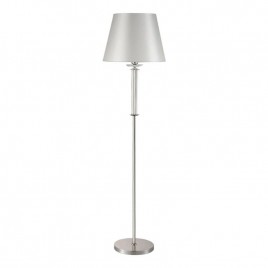 Торшер Crystal Lux Nicolas PT1 Nickel/White
