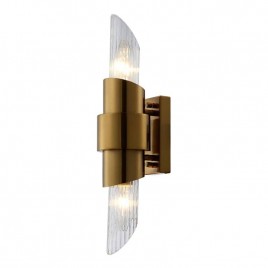 Бра Crystal Lux Justo AP2 Brass