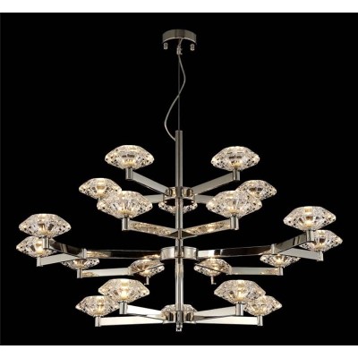 Подвесная люстра Crystal Lux Rebeca SP5+10+5 Nickel - изображение 2 Подвесная люстра Crystal Lux Rebeca SP5+10+5 Nickel - изображение 2