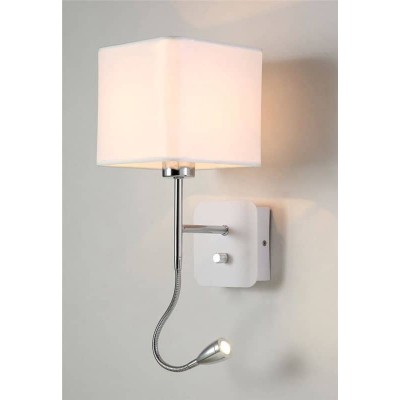 Бра Crystal Lux Paco AP2 Chrome/White - изображение 2 Бра Crystal Lux Paco AP2 Chrome/White - изображение 2