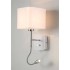 Бра Crystal Lux Paco AP2 Chrome/White - изображение 2 Бра Crystal Lux Paco AP2 Chrome/White - изображение 2