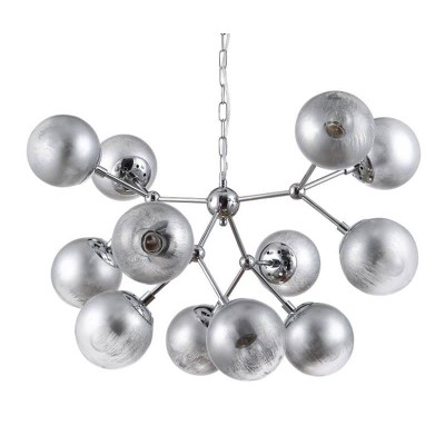 Подвесная люстра Crystal Lux Medea SP12 Chrome - изображение 2 Подвесная люстра Crystal Lux Medea SP12 Chrome - изображение 2