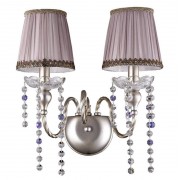 Бра Crystal Lux Alegria AP2 Silver-Brown