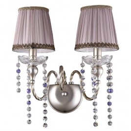 Бра Crystal Lux Alegria AP2 Silver-Brown