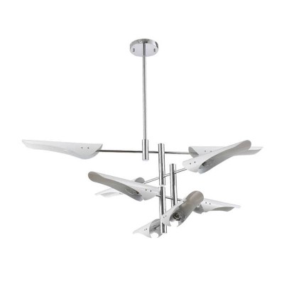 Подвесная люстра Crystal Lux Rafael SP8 Chrome - изображение 2 Подвесная люстра Crystal Lux Rafael SP8 Chrome - изображение 2
