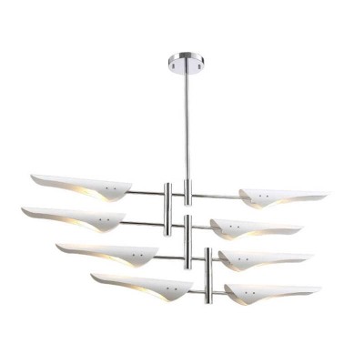 Подвесная люстра Crystal Lux Rafael SP8 Chrome - изображение 3 Подвесная люстра Crystal Lux Rafael SP8 Chrome - изображение 3