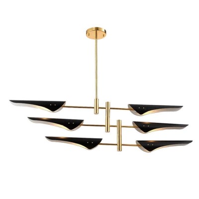 Подвесная люстра Crystal Lux Rafael SP6 Gold - изображение 3 Подвесная люстра Crystal Lux Rafael SP6 Gold - изображение 3
