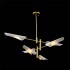Подвесная люстра Crystal Lux Rafael SP6 Gold - изображение 4 Подвесная люстра Crystal Lux Rafael SP6 Gold - изображение 4