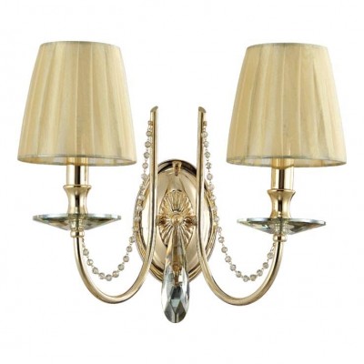 Бра Crystal Lux Victoria AP2 Gold/Amber - изображение 2 Бра Crystal Lux Victoria AP2 Gold/Amber - изображение 2