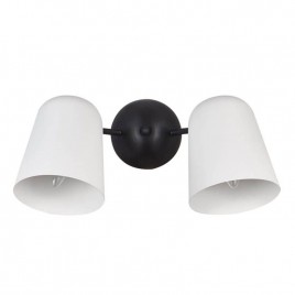 Бра Crystal Lux ENRIQUE AP2 BLACK/WHITE