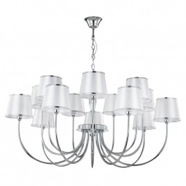 Подвесная люстра Crystal Lux FAVOR SP7+7 CHROME