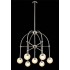 Подвесная люстра Crystal Lux Truena SP-PL6+1 Nickel - изображение 3 Подвесная люстра Crystal Lux Truena SP-PL6+1 Nickel - изображение 3