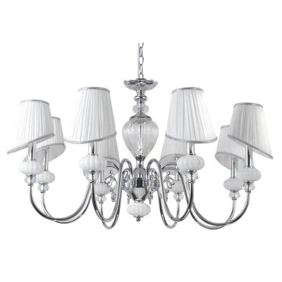 Подвесная люстра Crystal Lux Alma White SP-PL8 - изображение 3 Подвесная люстра Crystal Lux Alma White SP-PL8 - изображение 3