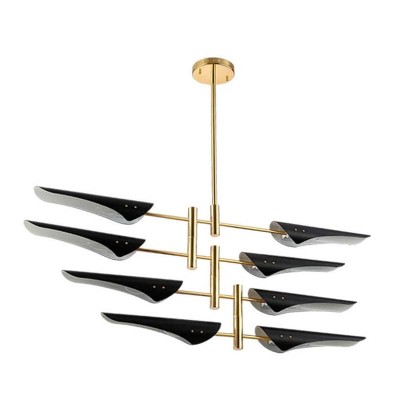 Подвесная люстра Crystal Lux Rafael SP8 Gold - изображение 3 Подвесная люстра Crystal Lux Rafael SP8 Gold - изображение 3
