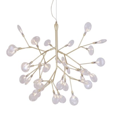 Подвесная люстра Crystal Lux Evita SP36 Gold/Transparent - изображение 2 Подвесная люстра Crystal Lux Evita SP36 Gold/Transparent - изображение 2
