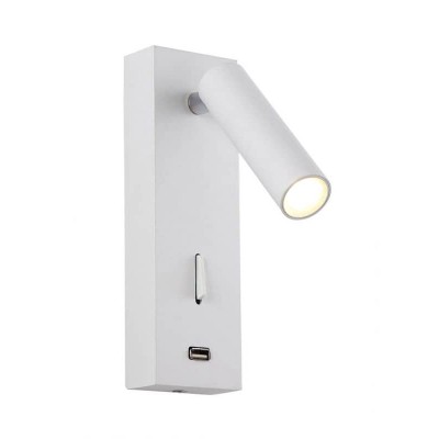 Настенный светильник Crystal Lux CLT 210W USB WH - изображение 2 Настенный светильник Crystal Lux CLT 210W USB WH - изображение 2