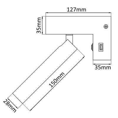 Настенный светильник Crystal Lux CLT 228W USB BL - изображение 2 Настенный светильник Crystal Lux CLT 228W USB BL - изображение 2